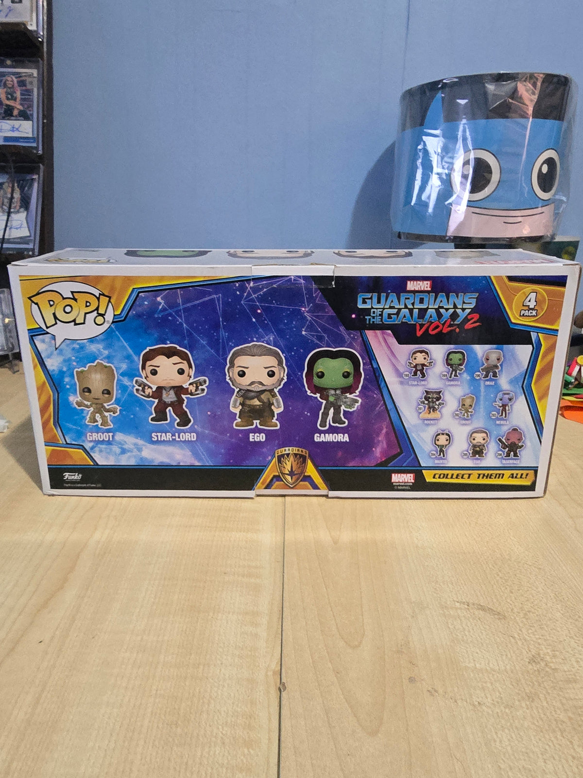 Groot/Starlord/Ego/Gamora