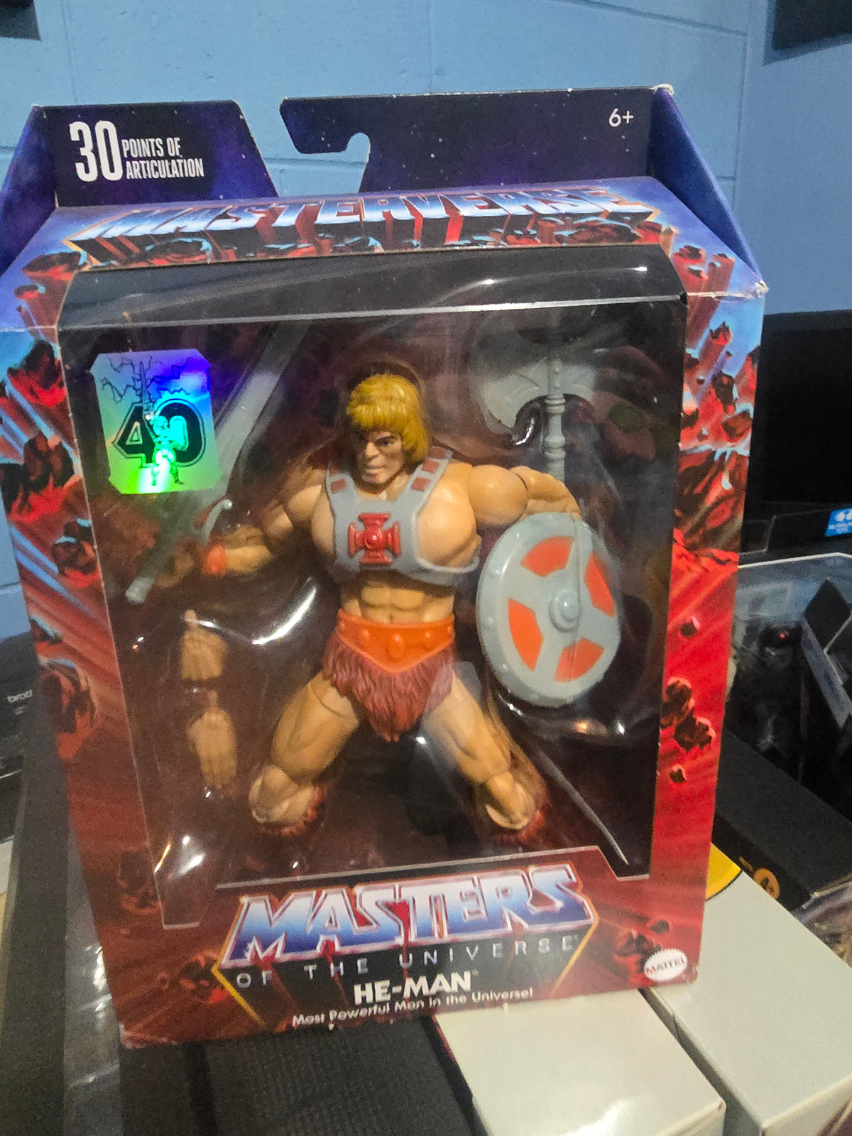 Mattel 2022 Masterverse 40th Anniversary He-Man