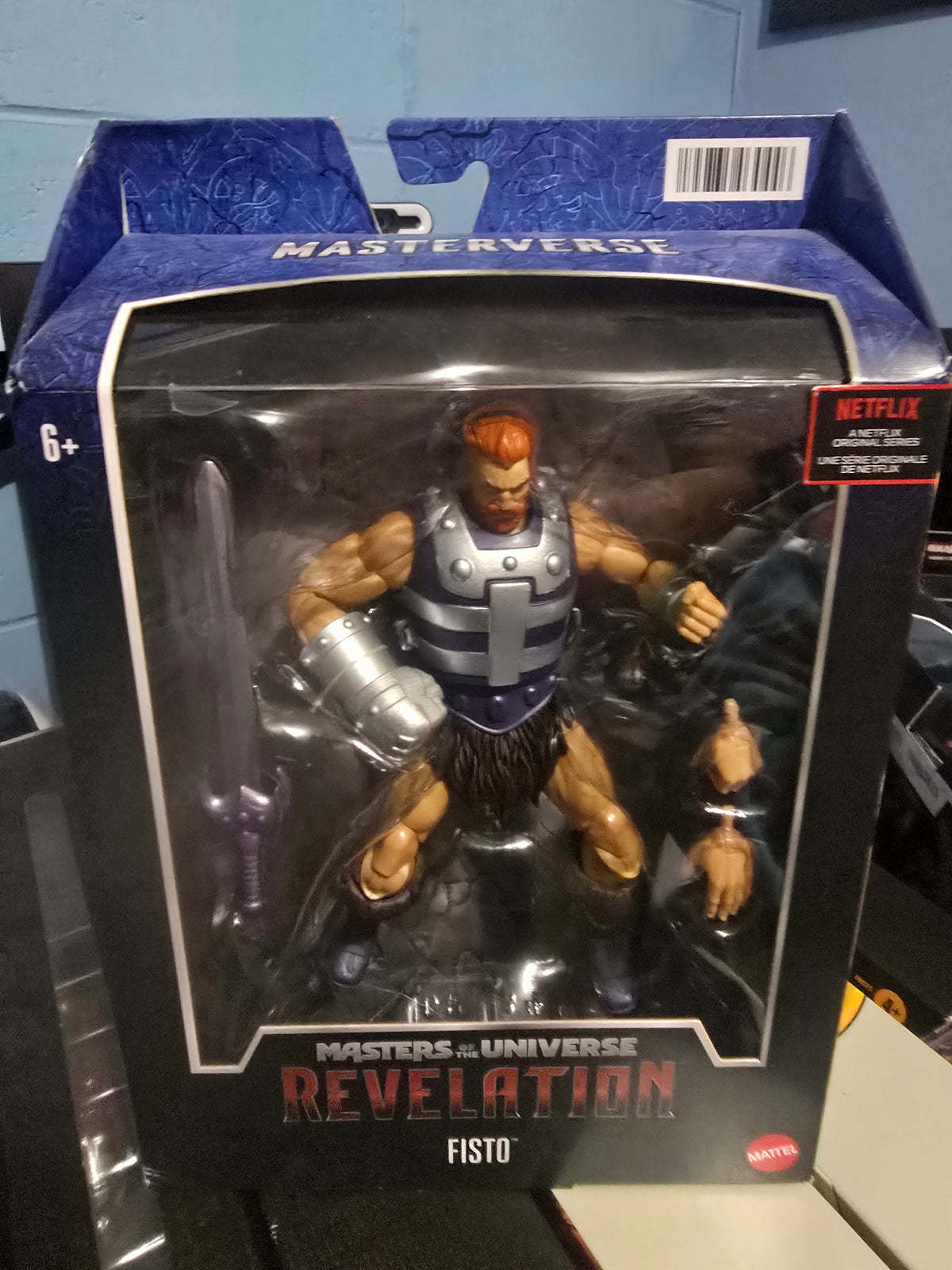 Masters of the Universe Revelation Fisto Action Figure Mattel