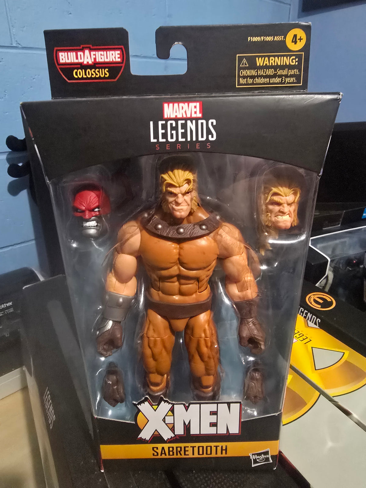 Marvel Legends Series Age Of APOCALYPSE Sabretooth w/Colossus B.A.F