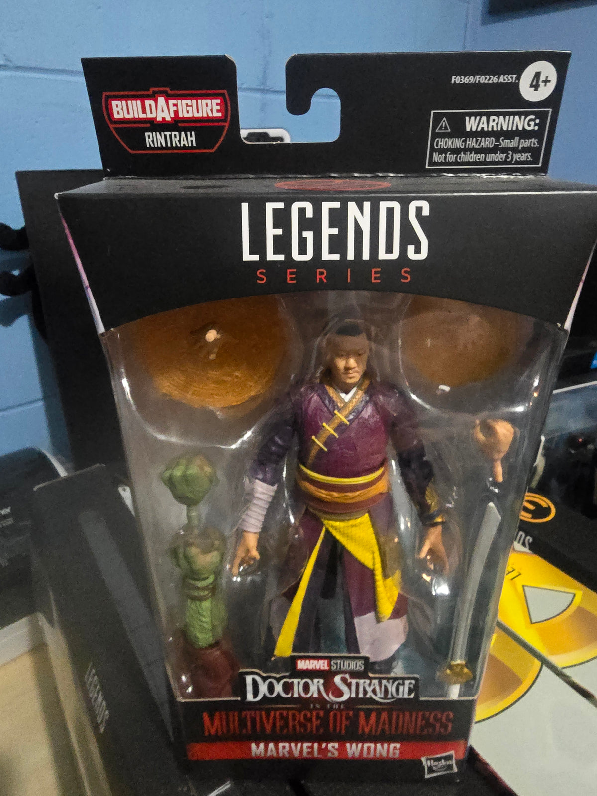 Marvel Legends Wong action figure Rintrah BAF series