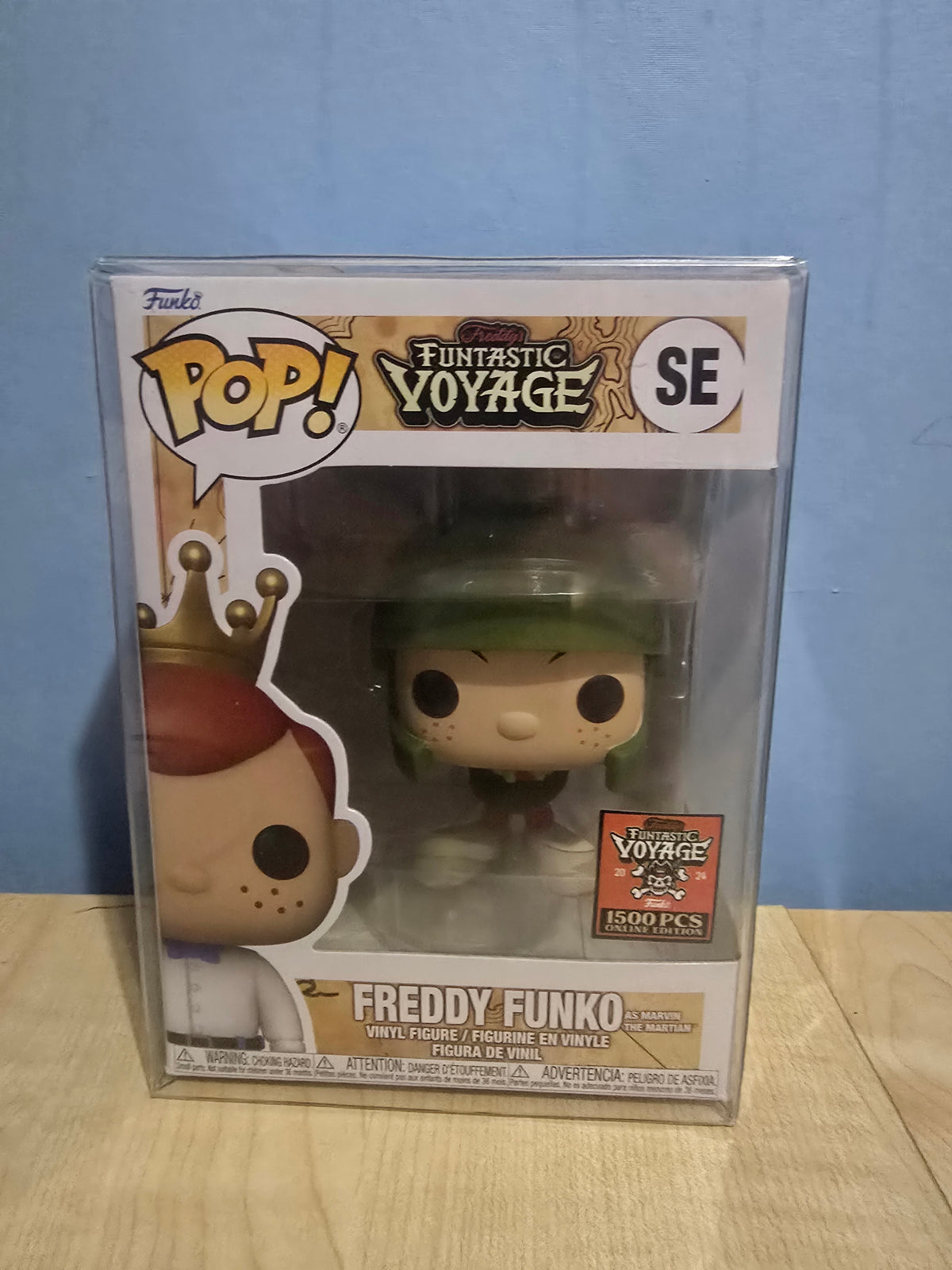 Freddy Funko as Marvin the Martian